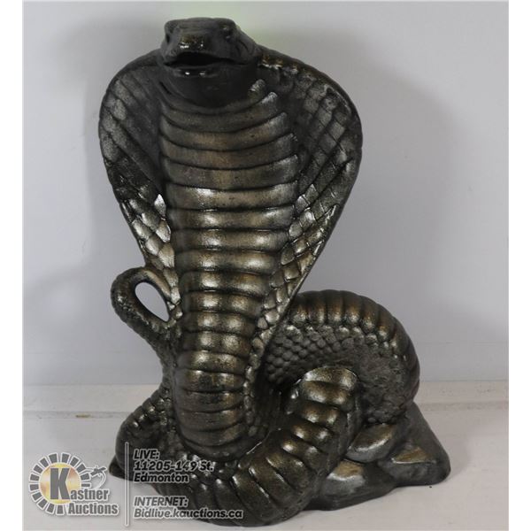 8" TALL COBRA STATUE