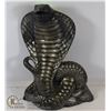 Image 1 : 8" TALL COBRA STATUE