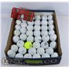 Image 1 : RECLAIMED NAME BRAND GOLF BALLS/SLEEVE OF NEW
