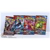 Image 1 : x4 POKEMON SWORD & SHIELD BOOSTER PACKS, NEW