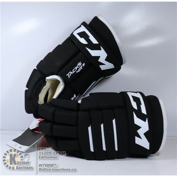 CCM TACKS 4 ROLL 2 JUNIOR HOCKEY GLOVES NEW