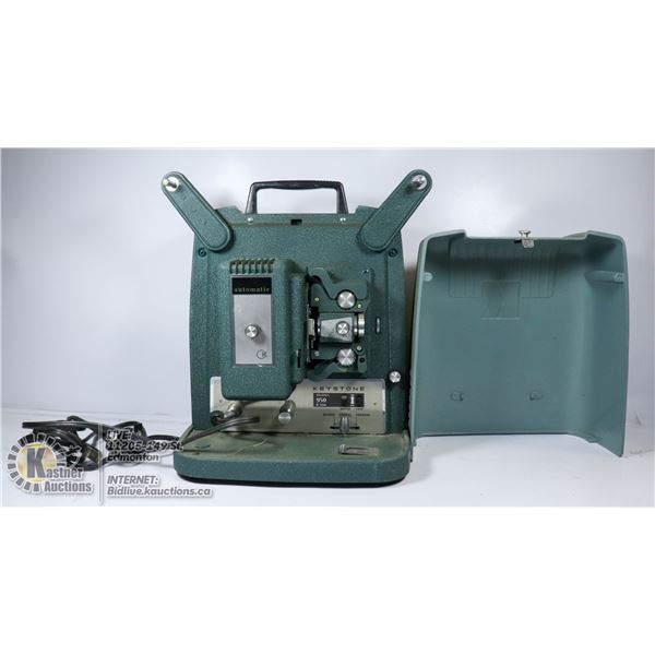 ANT. KEYSTONE 8MM FILM PROJECTOR WORK WELL NEEDS