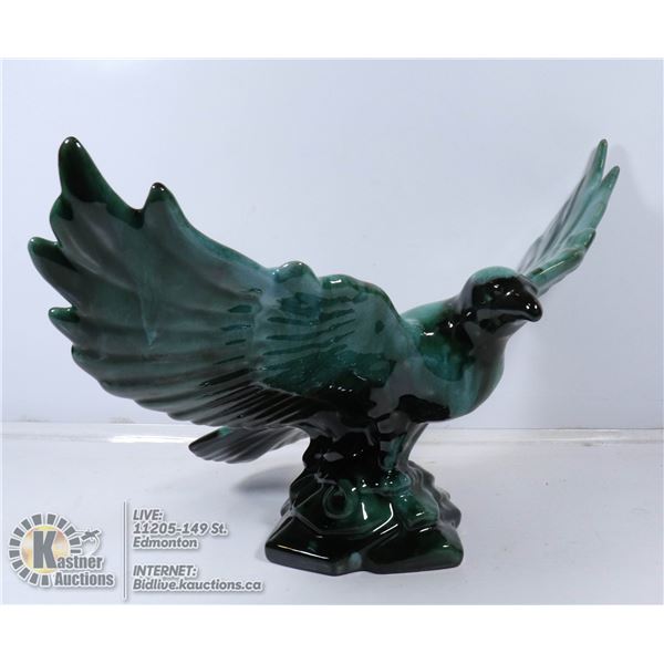 GENUINE BLUE MOUNTAIN POTTERY SPREAD EAGLE 15"SPA