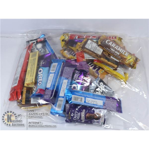 24 ASSORTED CHOCOLATE., CANDY AND MORE