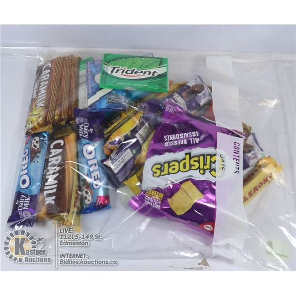 24 ASSORTED CHOCOLATE., CANDY AND MORE