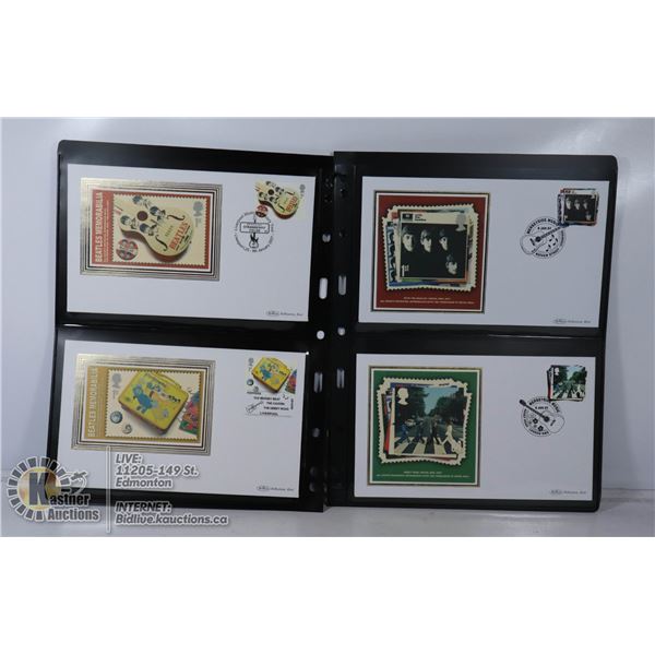 FIRST DAY COVERS THE BEATLES - U.K. (2007)