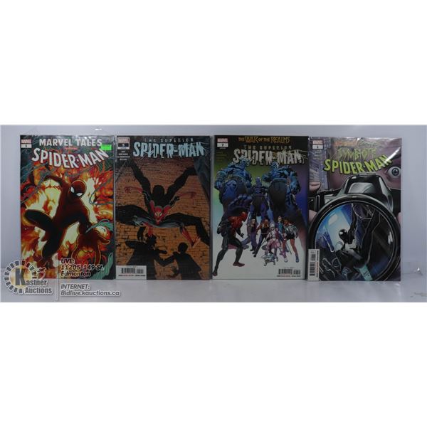 x5 First EDITION MARVEL SPIDER-MAN COMICS