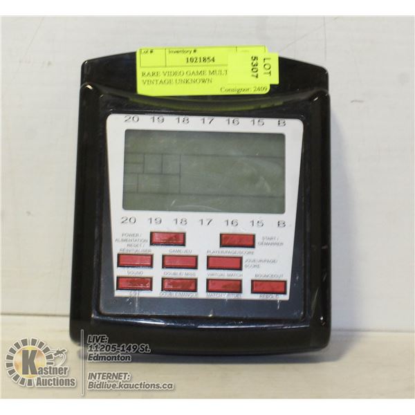 RARE VIDEO GAME MULTI GAME VINTAGE UNKNOWN