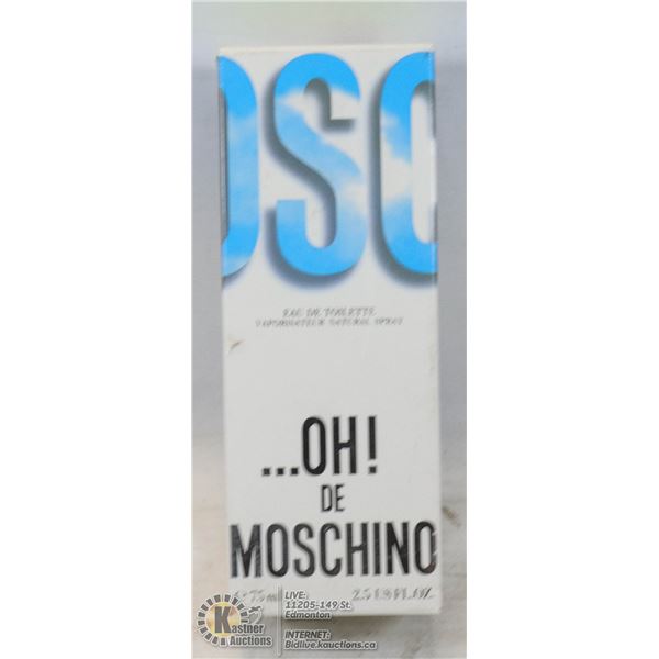 AUTHENTIC APPROX 97% FULL OH DE MOSCHINO BY