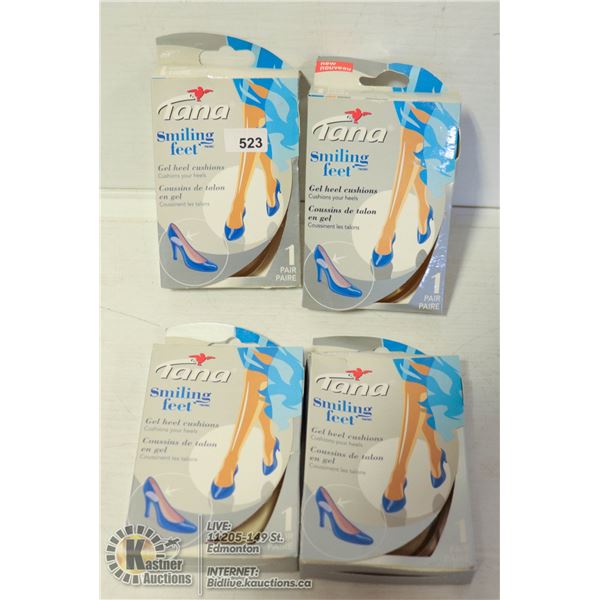 BAG OF GEL HEEL CUSHIONS