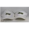 Image 1 : LOT OF 2 JEEP HATS