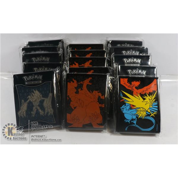 X15 POKEMON COLLECTORS CARD SLEEVES, NEW, SEALED