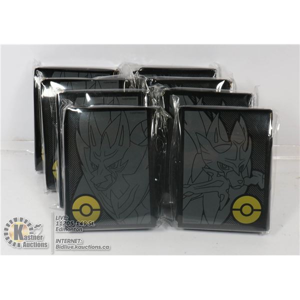 x8 SPECIAL POKEMON COLLECTORS CARD SLEEVES, NEW