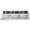 Image 1 : LOT OF THREE OFRA REVITALIZING CLAY MASKS.