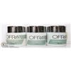 Image 1 : LOT OF THREE OFRA REVITALIZING CLAY MASKS.
