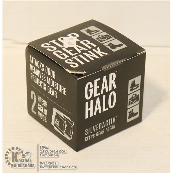 GEAR HALO SILVERACTIV FRESH SCENT POD. TWO PER BOX