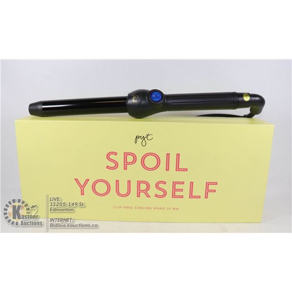 PRETTY YOUNG THING CLIP-FREE CURLING WAND 25 MM