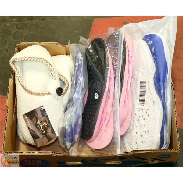 FLAT OF UNISEX WATER SHOES / HOUSE SLIPPERS