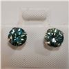 Image 1 : 51 - JP738 10K  MOISSANITE EARRINGS