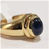 Image 1 : 54 - JP738 SILVER BLUE SAPPHIRE RING