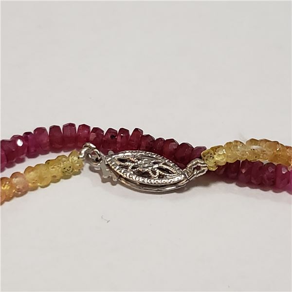 58 - JP738 10K  YELLOW SAPPHIRE BLUE SAPPHIRE EMER