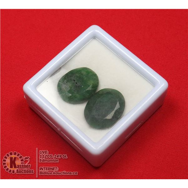 #238-GREEN EMERALD GEMSTONES 27.20ct