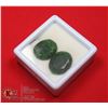 Image 1 : #238-GREEN EMERALD GEMSTONES 27.20ct