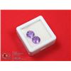 Image 1 : #162-PURPLE AMETHYST GEMSTONES  APPROX 8mm/ 3.5ct