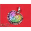 Image 1 : #30-RAINBOW SOLAR QUARTZ PENDANT