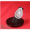 Image 1 : #42-NATURAL PINK ROSE QUARTZ RING SIZE 6