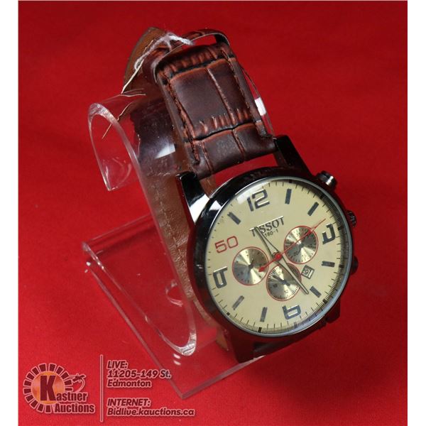 NEW COPY ONLY "TISSOT " BRAND MANS WATCH, GENUINE