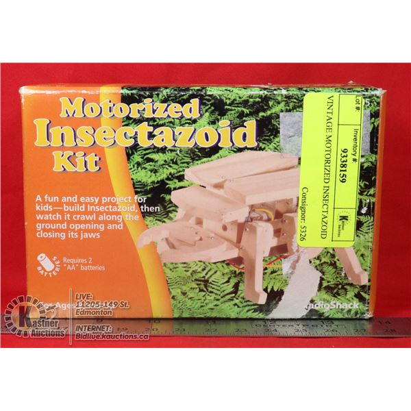 VINTAGE MOTORIZED INSECTAZOID