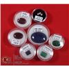 Image 1 : X7 GENUINE RUBY, EMERALD, SAPPHIRE, LAPIS LAZULI