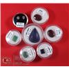Image 1 : X7 GENUINE RUBY, EMERALD, SAPPHIRE, LAPIS LAZULI