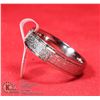 Image 1 : MENS STAINLESS STEEL RING SIZE 11
