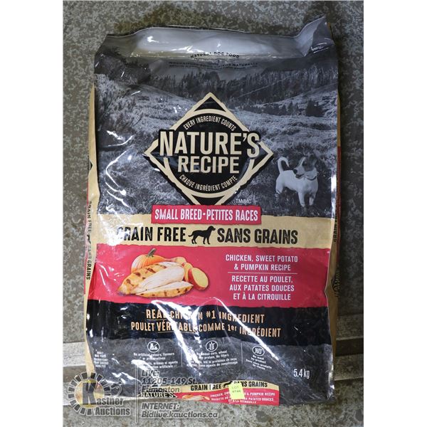 NATURE'S RECIPE SMALL BREED GRAIN FREE CHICKEN