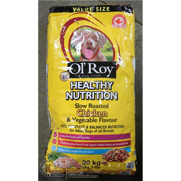 OL'ROY HEALTHY NURTIRION SLOW ROASTED CHICKEN AND