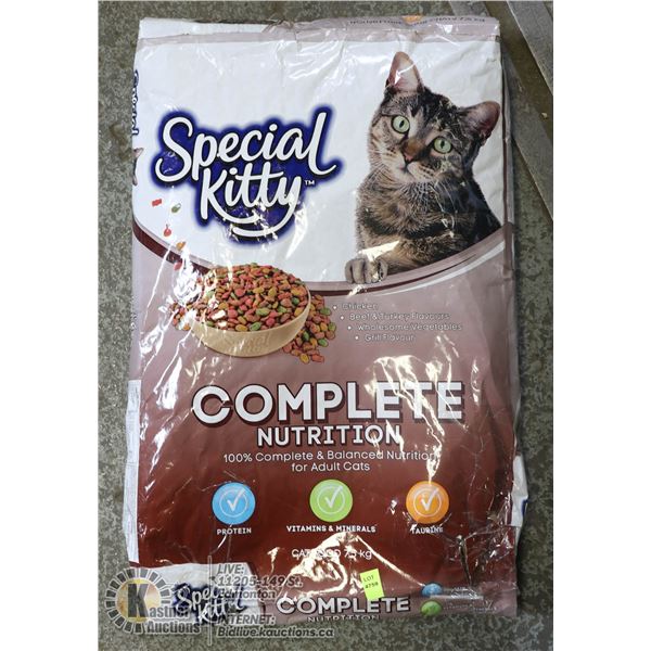 SPECIAL KITTY COMPLETE NUTRITION CAT FOOD. 7.5KG.