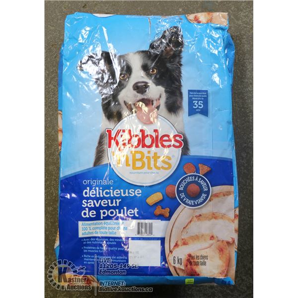 KIBBLES N BITS ORIGINAL RECIPE DOG FOOD. 6KG.