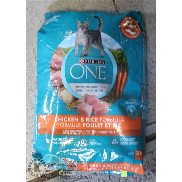 PURINA ONE CHICKEN AND RICE DOG FOOD 7.2KG.