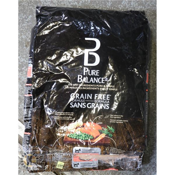 PURE BALANCE DOG FOOD APPROX 7KG.