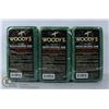Image 1 : LOT OF 3 WOODY'S FOR MEN MOISTURIZING BAR