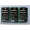 Image 1 : LOT OF 3 WOODY'S FOR MEN MOISTURIZING BAR
