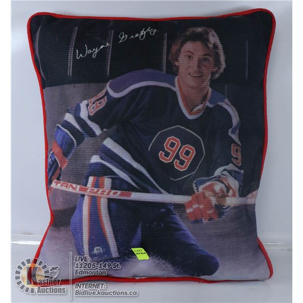 WAYNE GREZKY DECOR PILLOW.