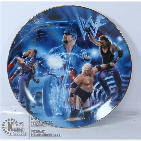LTD EDITION WWE UNDERTAKER COLLECTORS PLATE