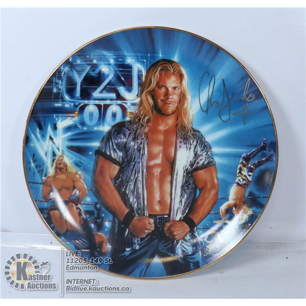 LTD EDITION WWE CHRIS JERICHO COLLECTORS PLATE