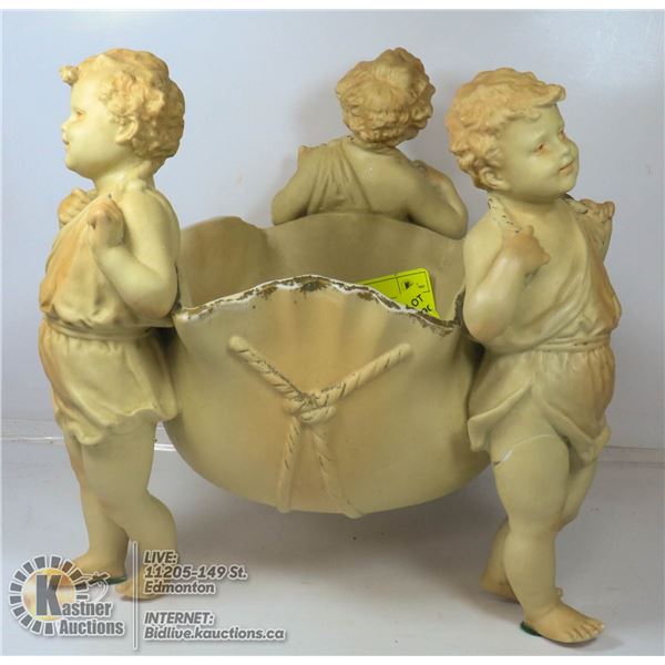 DECORATIVE CHERUB PLANTER