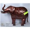 Image 1 : LARGE METAL ELEPHANT CANDLE LIGHT INSIDE