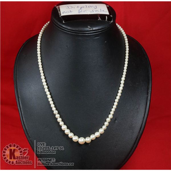 VINTAGE PEOPLES PEARL NECKLACE