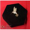 Image 1 : VINTAGE GOLD HUMMINGBIRD BROOCH